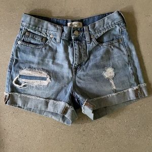 Madewell ‘Rip & Repair’ Denim Boyfriend Shorts